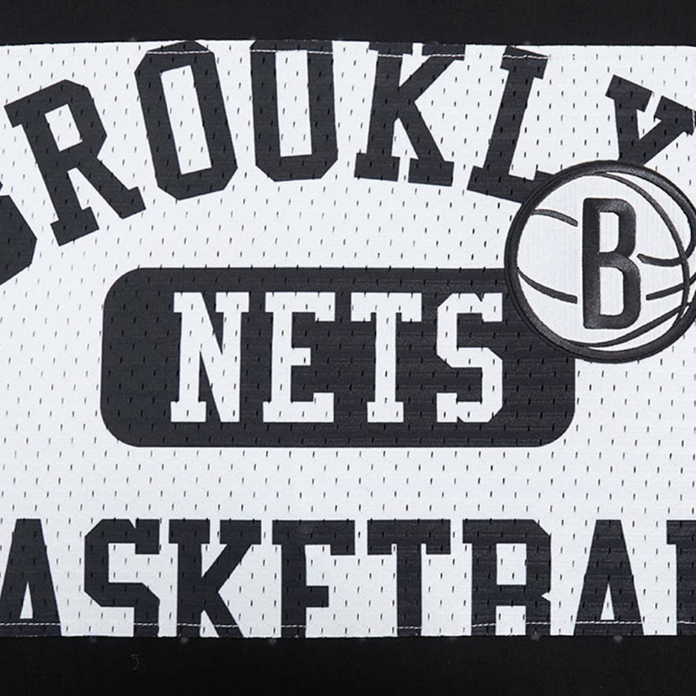 Black Brooklyn Nets Pro Standard Made To Play Drop Shoulder T-Shirt | NBA