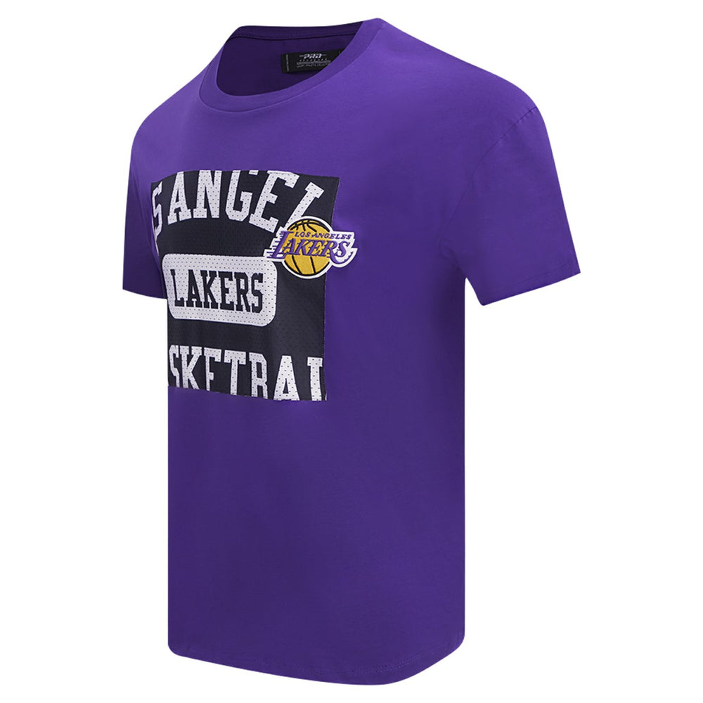 Purple Los Angeles Lakers Pro Standard Made To Play Drop Shoulder T-Shirt | NBA