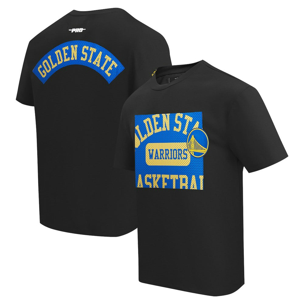 Black Golden State Warriors Pro Standard Made To Play Drop Shoulder T-Shirt sale | NBA
