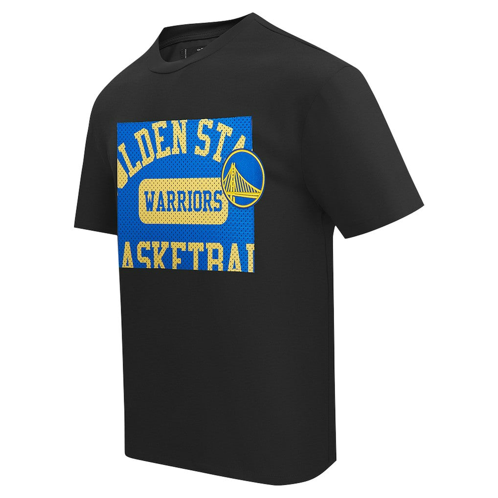 Black Golden State Warriors Pro Standard Made To Play Drop Shoulder T-Shirt sale | NBA