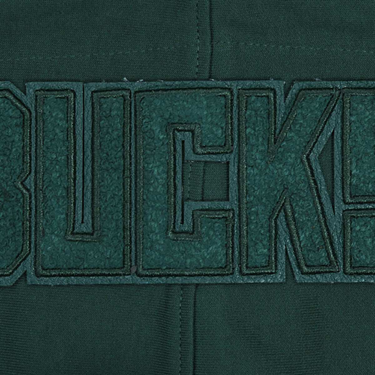 Hunter Green Milwaukee Bucks Pro Standard Triple Tonal DK Full-Zip Hoodie Jacket | NBA