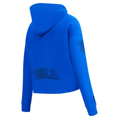 Royal Philadelphia 76ers Pro Standard Women's Triple Tonal Full-Zip Hoodie | NBA
