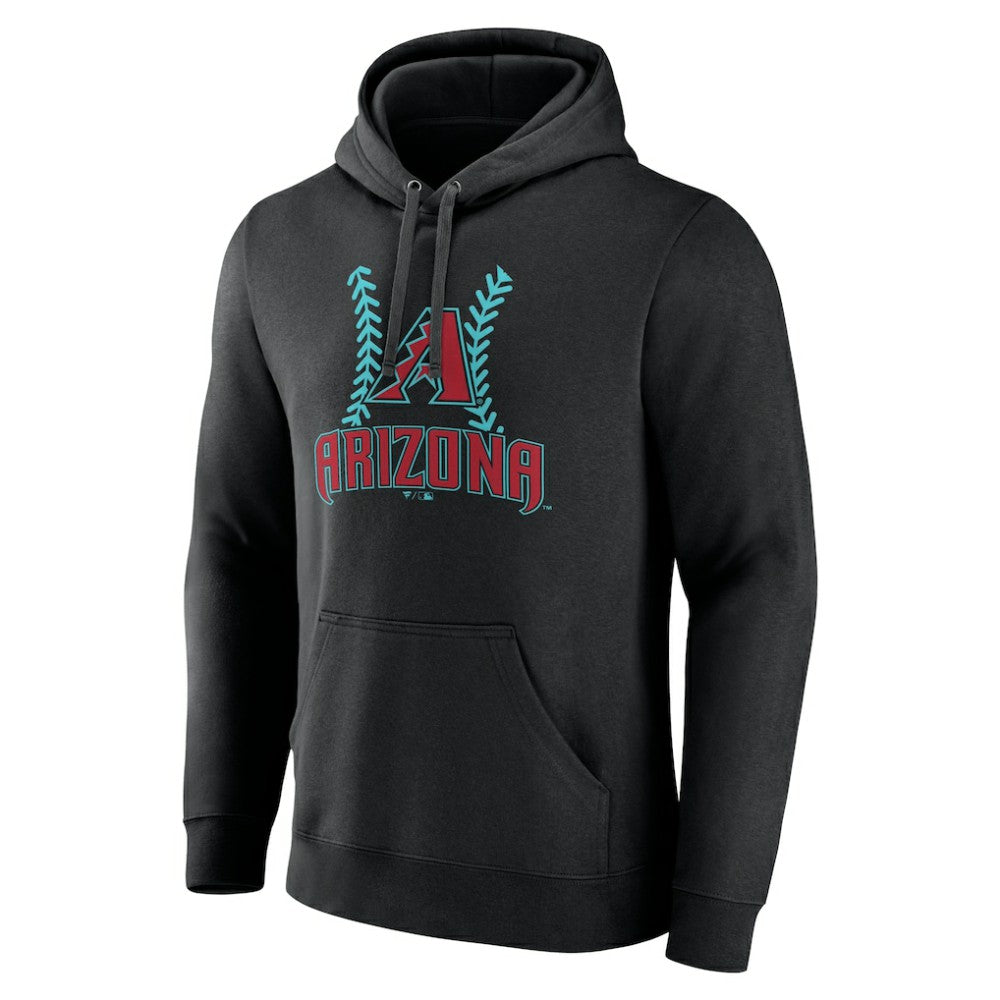 Arizona Diamondbacks Personalized Name & Number Fastball Pullover Hoodie - MLB Hoodies