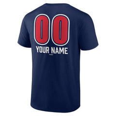 Boston Red Sox Personalized Name & Number Fastball T-Shirt - MLB T-shirts