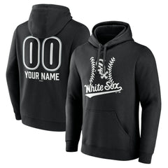 Chicago White Sox Personalized Name & Number Fastball Pullover Hoodie - MLB Hoodies