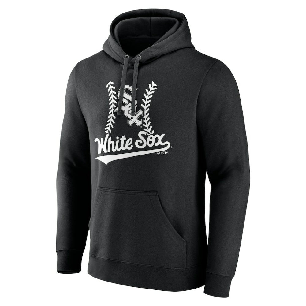 Chicago White Sox Personalized Name & Number Fastball Pullover Hoodie - MLB Hoodies