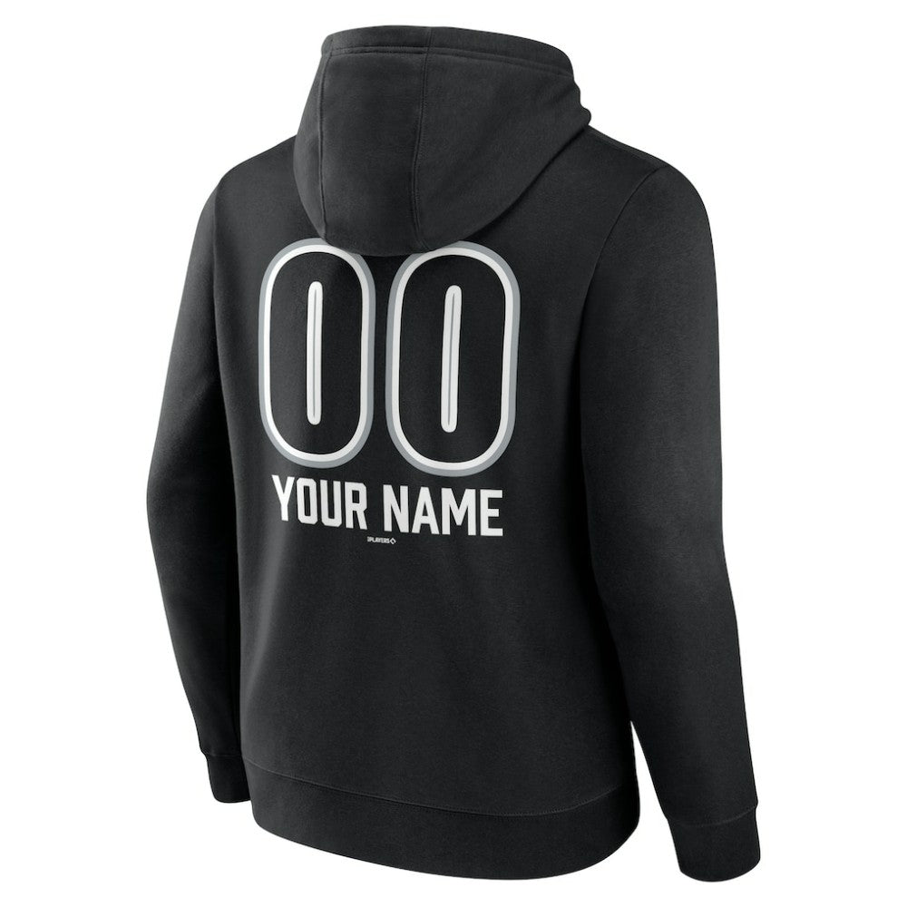Chicago White Sox Personalized Name & Number Fastball Pullover Hoodie - MLB Hoodies