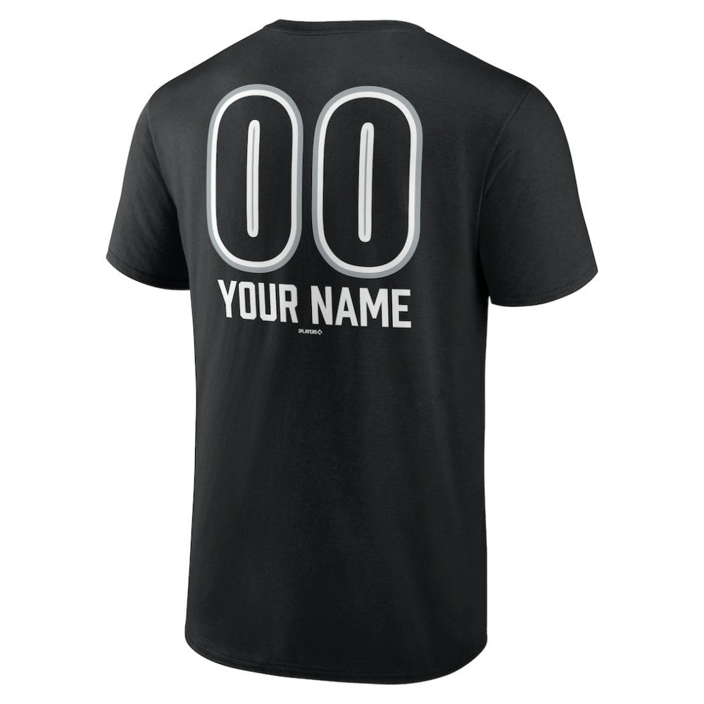 Chicago White Sox Personalized Name & Number Fastball T-Shirt - MLB T-shirts