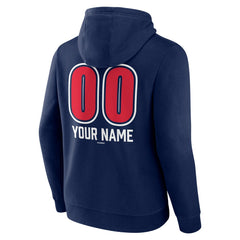 Cleveland Guardians Personalized Name & Number Fastball Pullover Hoodie - MLB Hoodies