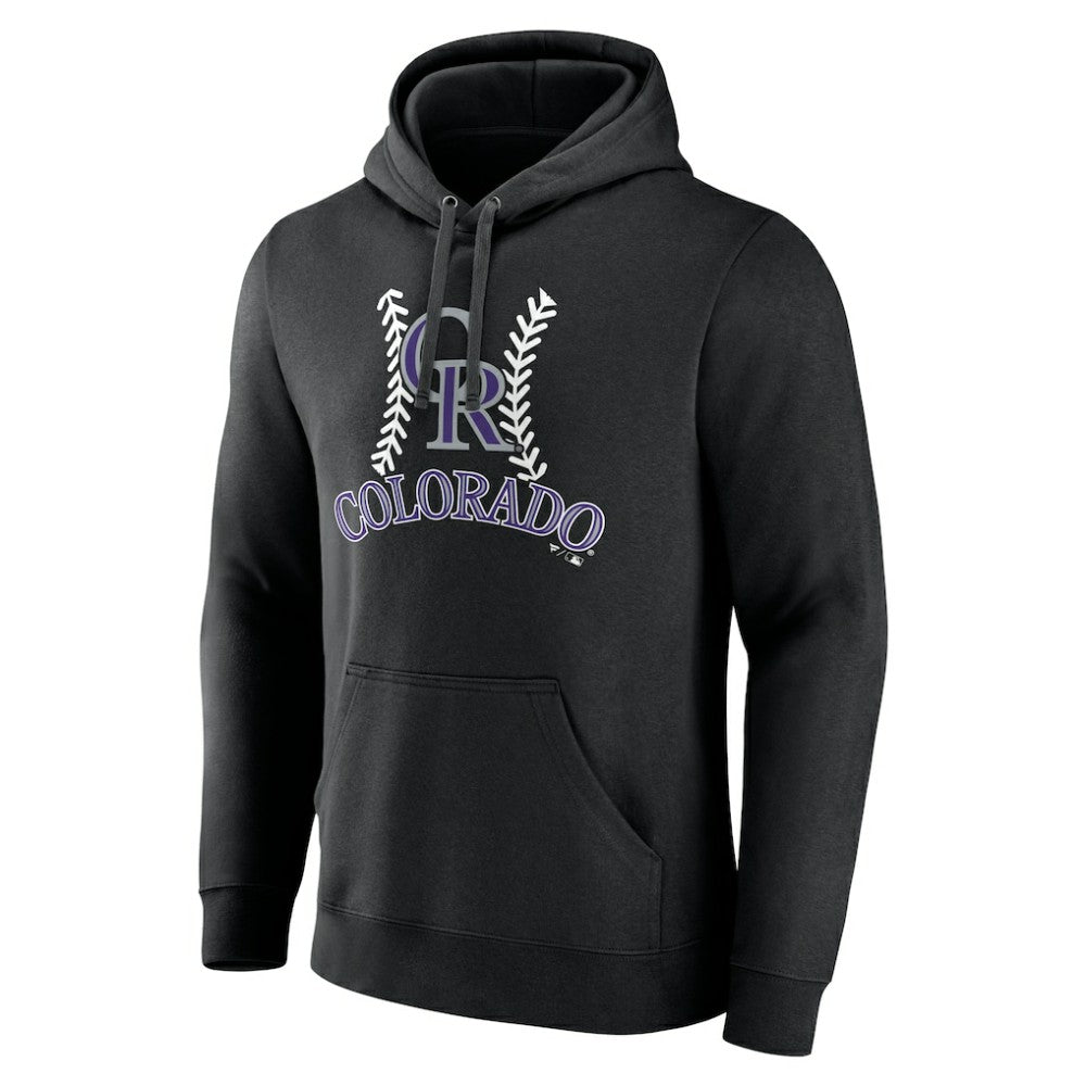 Colorado Rockies Personalized Name & Number Fastball Pullover Hoodie - MLB Hoodies