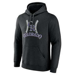 Colorado Rockies Personalized Name & Number Fastball Pullover Hoodie - MLB Hoodies