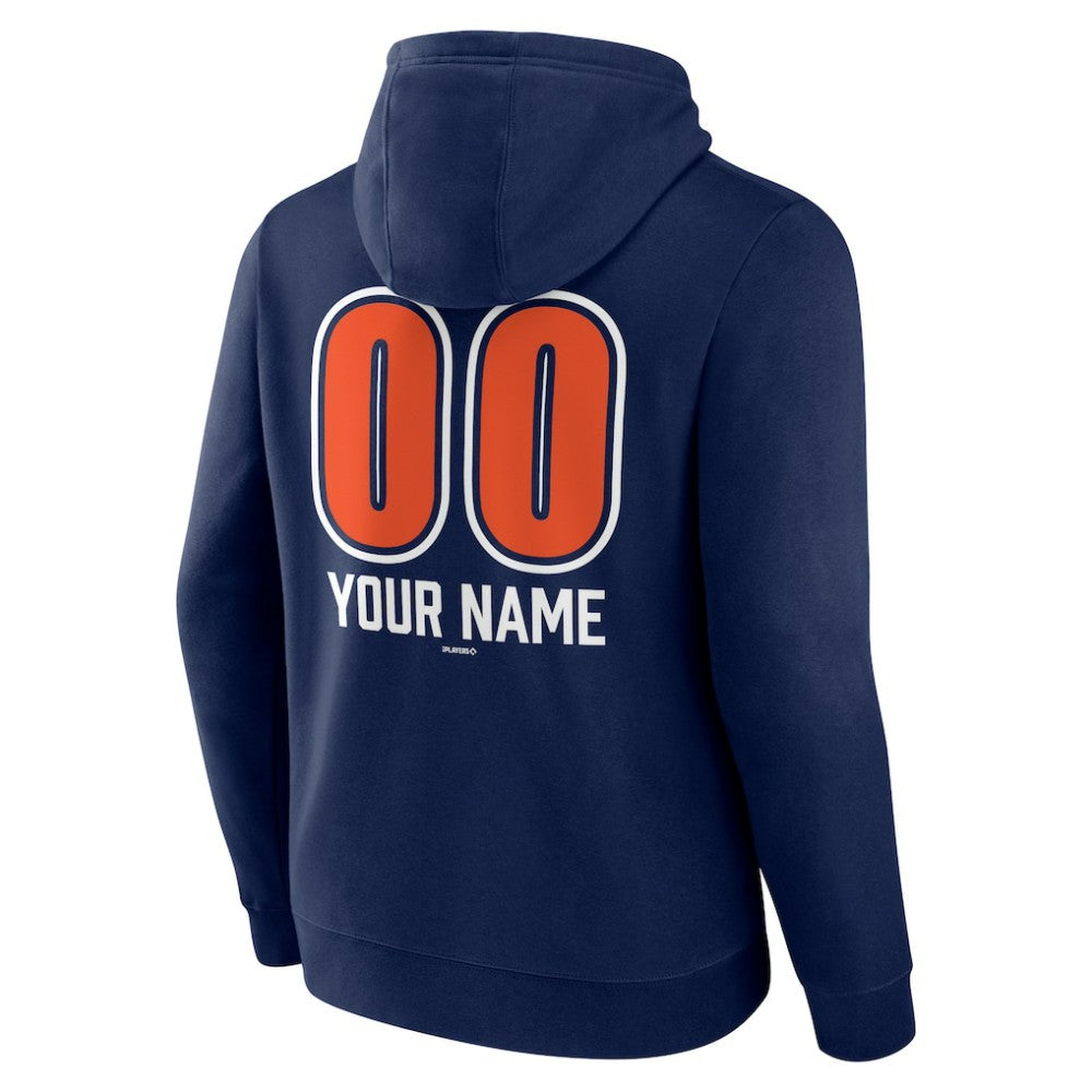 Detroit Tigers Personalized Name & Number Fastball Pullover Hoodie - MLB Hoodies