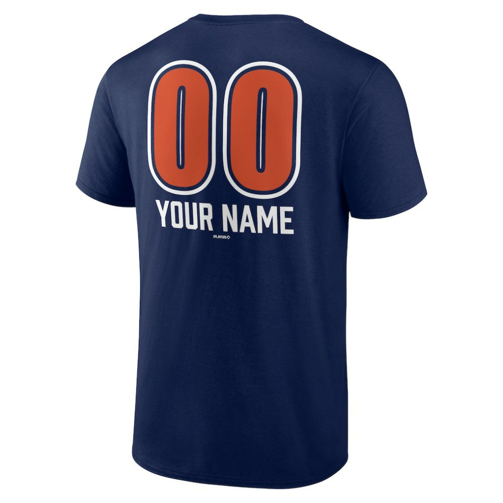 Houston Astros Personalized Name & Number Fastball T-Shirt - MLB T-shirts