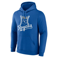 Kansas City Royals Personalized Name & Number Fastball Pullover Hoodie - MLB Hoodies