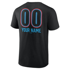 Miami Marlins Personalized Name & Number Fastball T-Shirt - MLB T-shirts