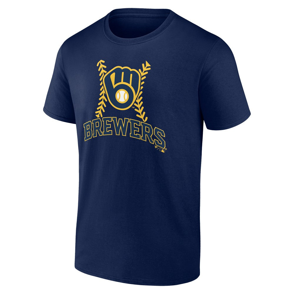 Milwaukee Brewers Personalized Name & Number Fastball T-Shirt - MLB T-shirts