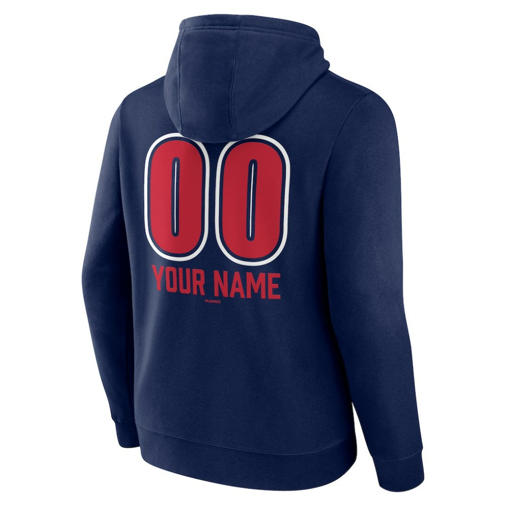 Minnesota Twins Personalized Name & Number Fastball Pullover Hoodie - MLB Hoodies