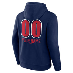 Minnesota Twins Personalized Name & Number Fastball Pullover Hoodie - MLB Hoodies