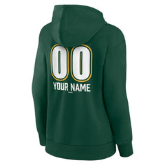 Athletics Women's Personalized Name & Number Fastball Pullover Hoodie - MLB Hoodies
