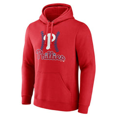 Philadelphia Phillies Personalized Name & Number Fastball Pullover Hoodie - MLB Hoodies