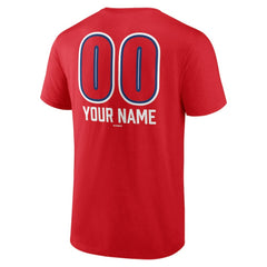 Philadelphia Phillies Personalized Name & Number Fastball T-Shirt - MLB T-shirts