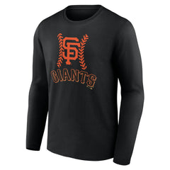 San Francisco Giants Personalized Name & Number Fastball Long Sleeve T-Shirt - MLB T-shirts