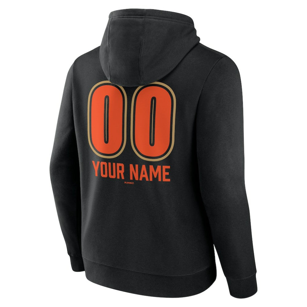 San Francisco Giants Personalized Name & Number Fastball Pullover Hoodie - MLB Hoodies
