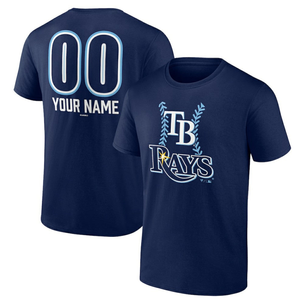 Tampa Bay Rays Personalized Name & Number Fastball T-Shirt - MLB T-shirts