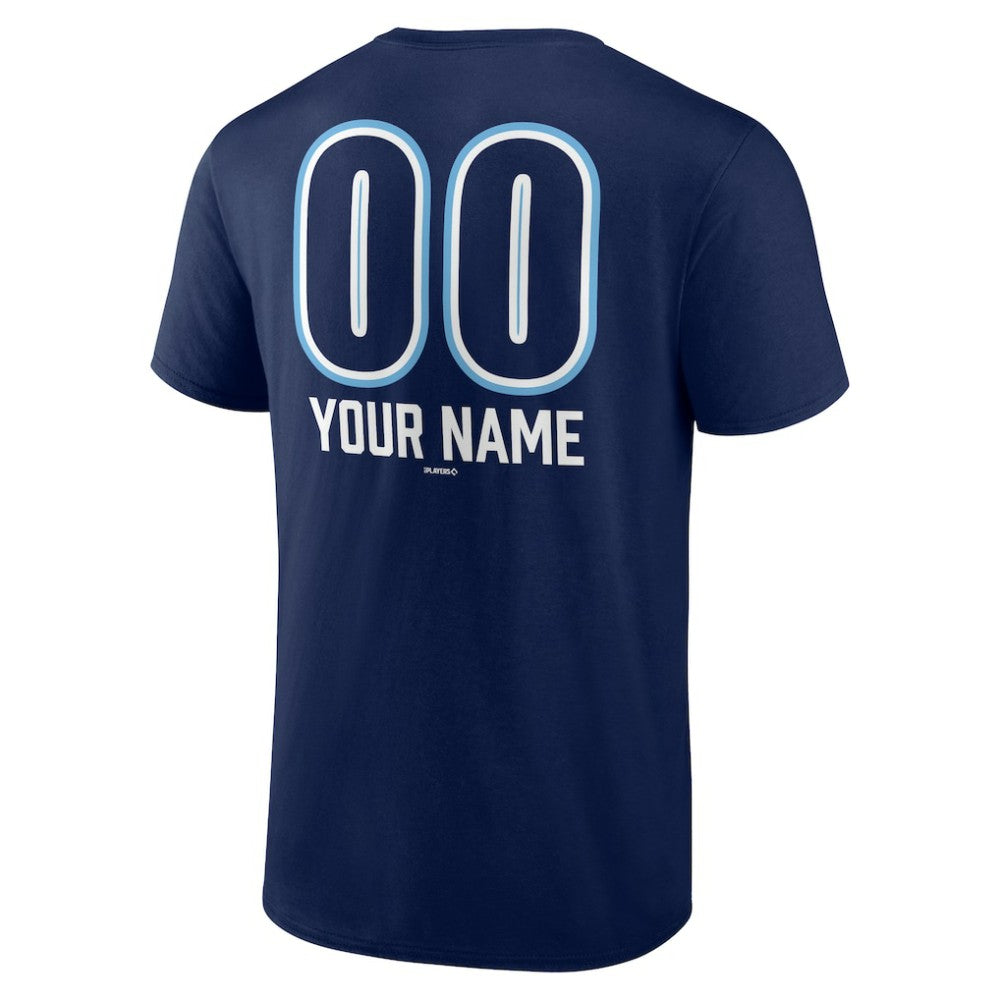 Tampa Bay Rays Personalized Name & Number Fastball T-Shirt - MLB T-shirts
