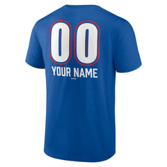 Texas Rangers Personalized Name & Number Fastball T-Shirt - MLB T-shirts