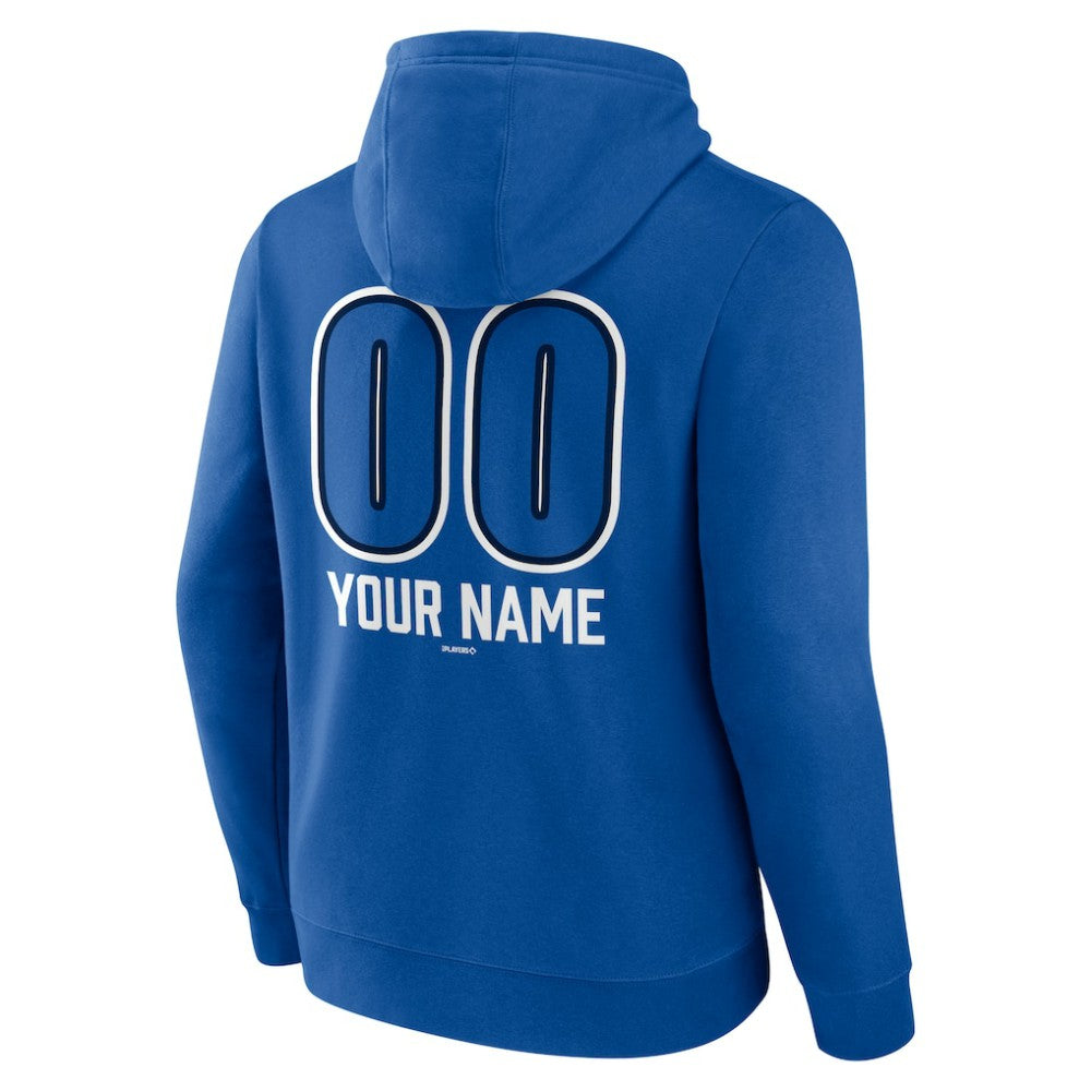 Toronto Blue Jays Personalized Name & Number Fastball Pullover Hoodie - MLB Hoodies