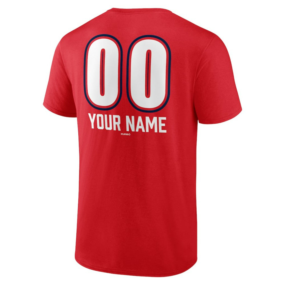 Washington Nationals Personalized Name & Number Fastball T-Shirt - MLB T-shirts