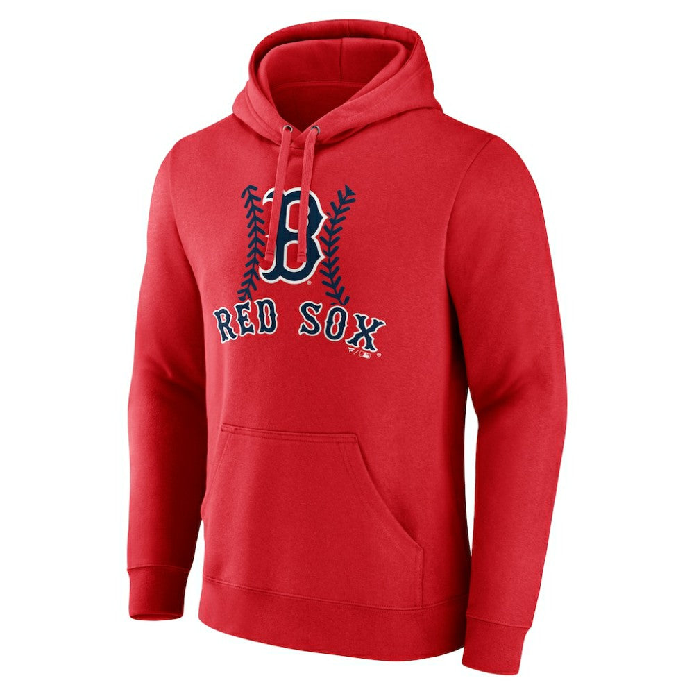 Boston Red Sox Personalized Name & Number Fastball Pullover Hoodie - MLB Hoodies