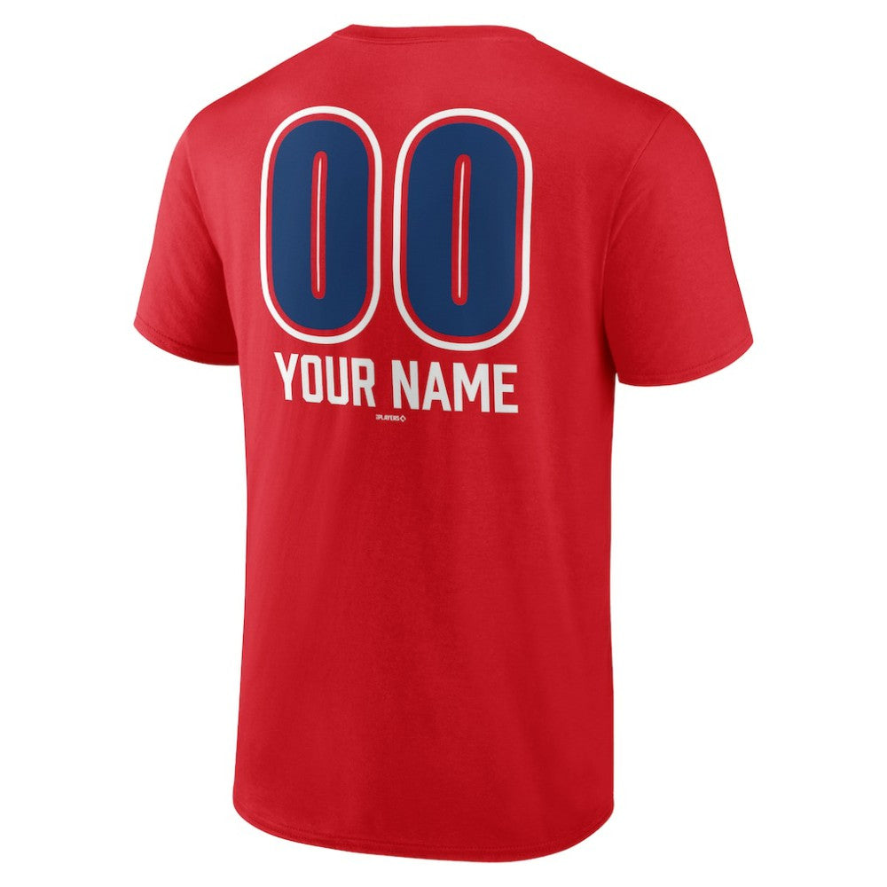 Chicago Cubs Personalized Name & Number Fastball T-Shirt - MLB T-shirts