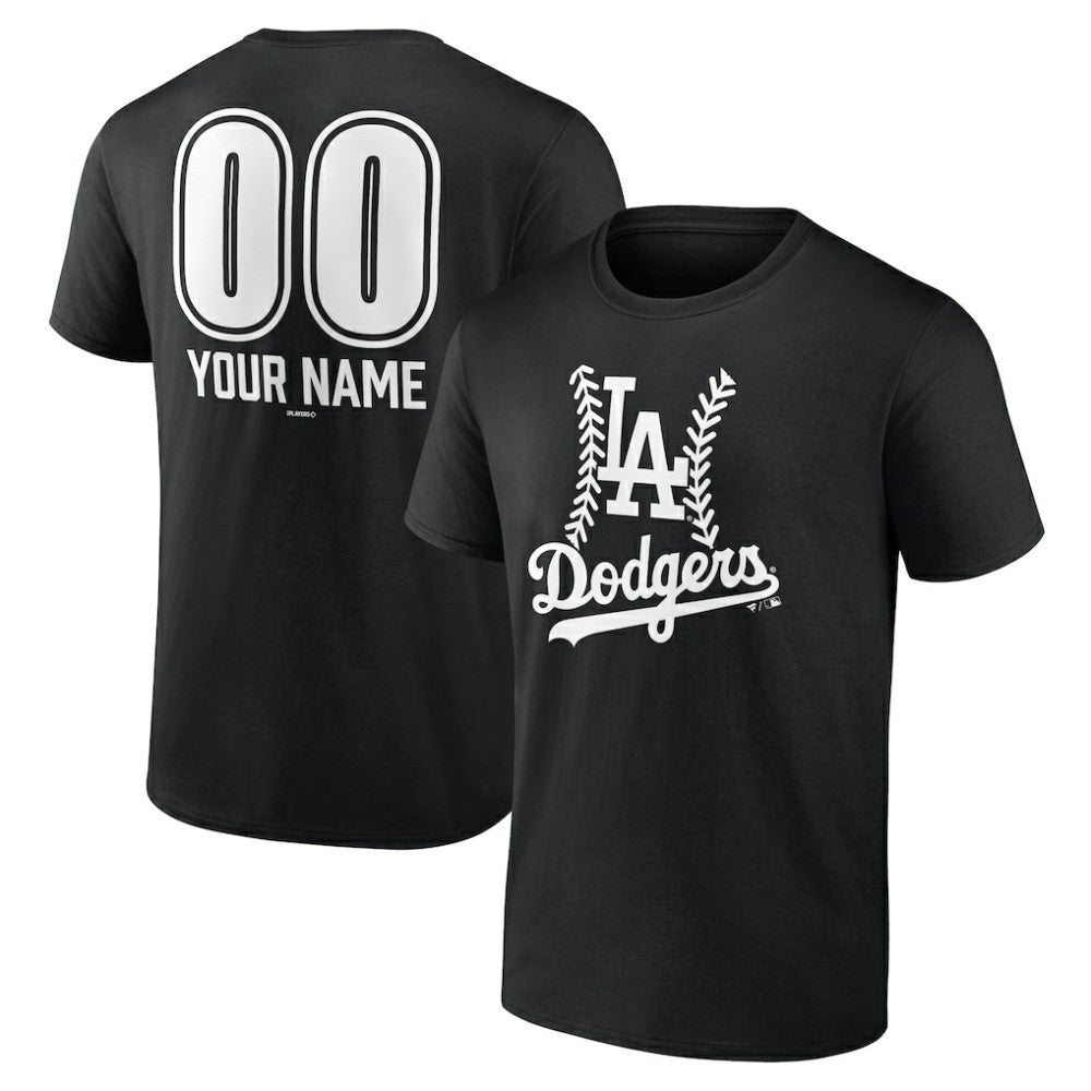Los Angeles Dodgers Personalized Name & Number Fastball T-Shirt - MLB T-shirts