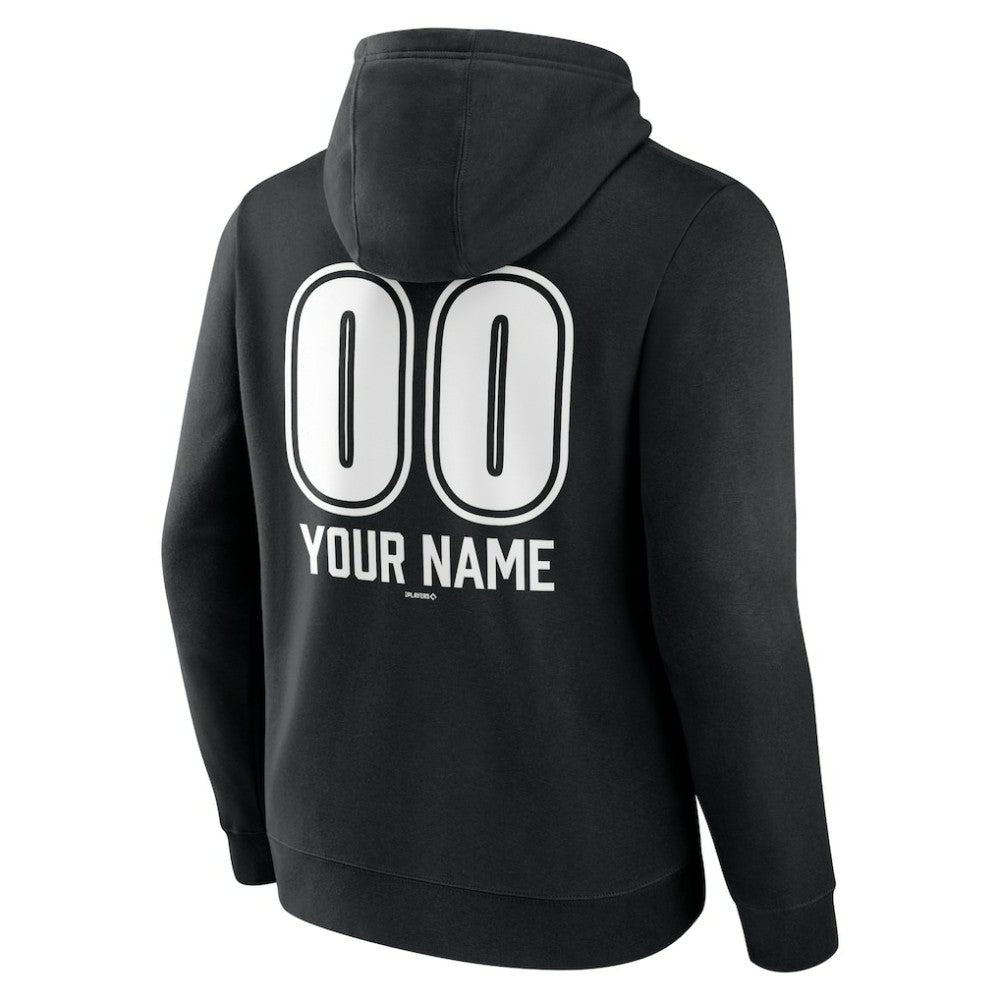 New York Yankees Personalized Name & Number Fastball Pullover Hoodie - MLB Hoodies