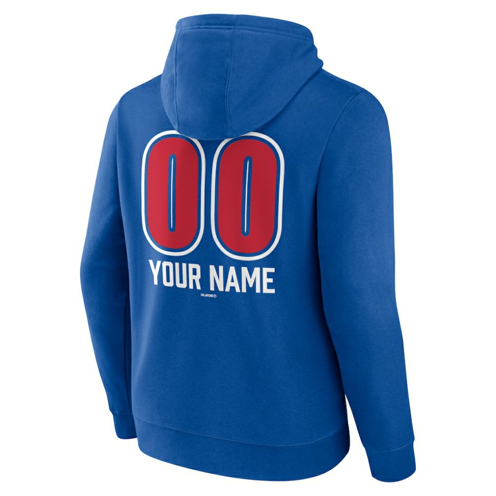 Philadelphia Phillies Personalized Name & Number Fastball Pullover Hoodie - MLB Hoodies