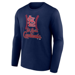 St. Louis Cardinals Personalized Name & Number Fastball Long Sleeve T-Shirt - MLB T-shirts