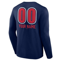 St. Louis Cardinals Personalized Name & Number Fastball Long Sleeve T-Shirt - MLB T-shirts