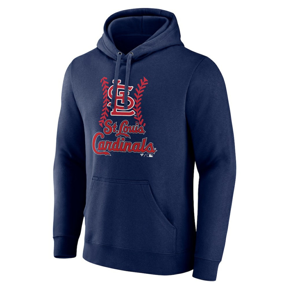 St. Louis Cardinals Personalized Name & Number Fastball Pullover Hoodie - MLB Hoodies