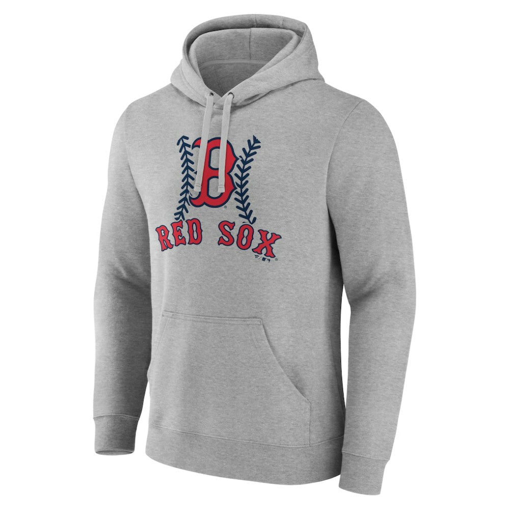 Boston Red Sox Personalized Name & Number Fastball Pullover Hoodie - MLB Hoodies