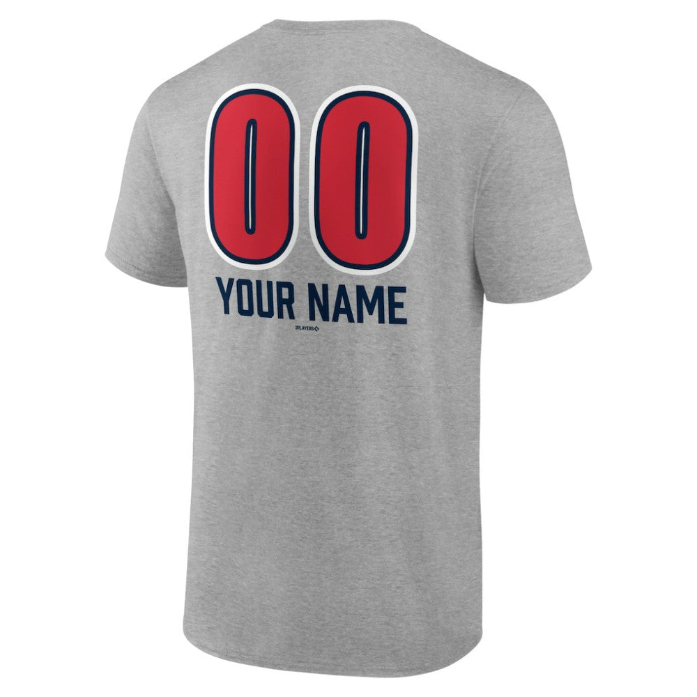 Boston Red Sox Personalized Name & Number Fastball T-Shirt - MLB T-shirts