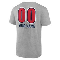 Boston Red Sox Personalized Name & Number Fastball T-Shirt - MLB T-shirts