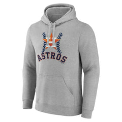 Houston Astros Personalized Name & Number Fastball Pullover Hoodie - MLB Hoodies