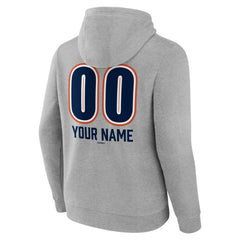 Houston Astros Personalized Name & Number Fastball Pullover Hoodie - MLB Hoodies
