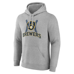Milwaukee Brewers Personalized Name & Number Fastball Pullover Hoodie - MLB Hoodies