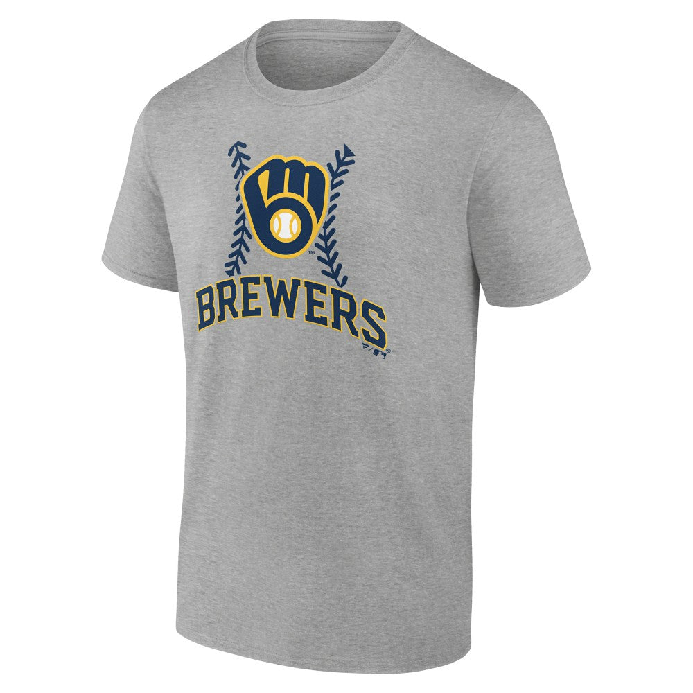 Milwaukee Brewers Personalized Name & Number Fastball T-Shirt - MLB T-shirts