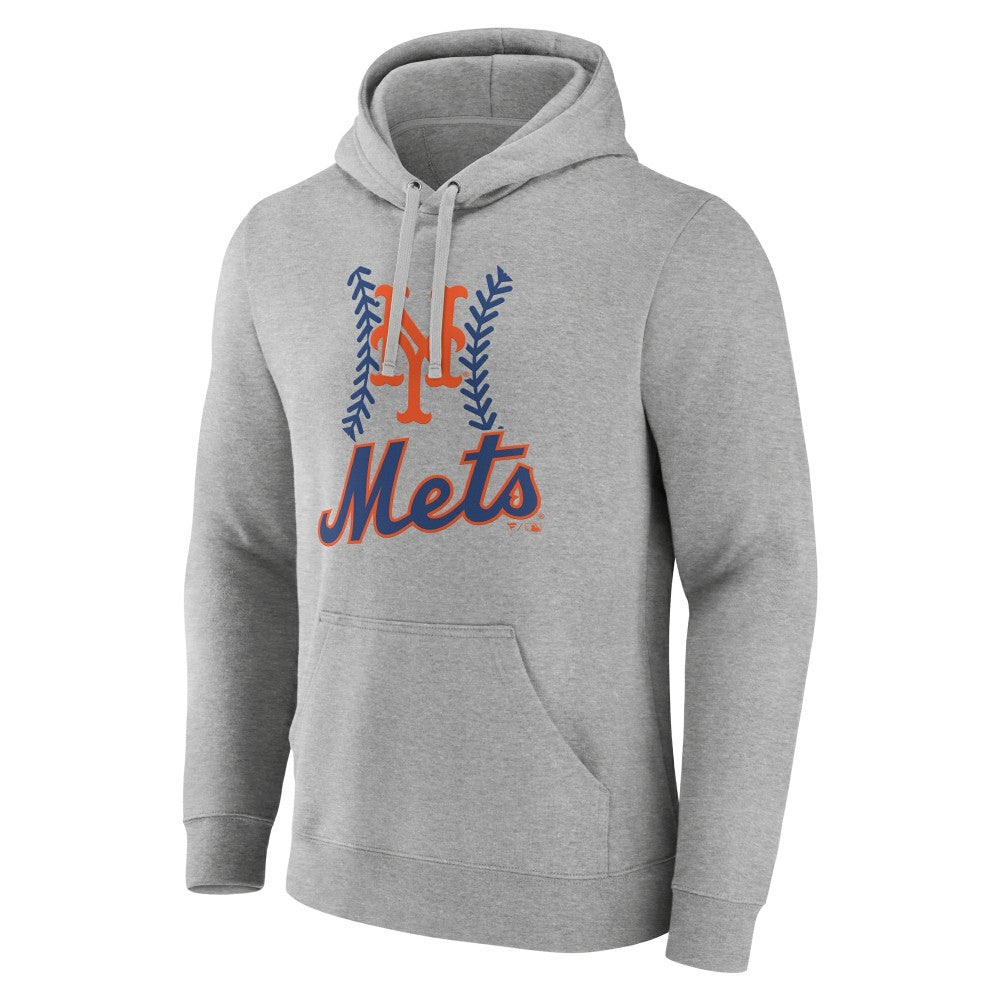 New York Mets Personalized Name & Number Fastball Pullover Hoodie - MLB Hoodies