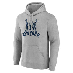 New York Yankees Personalized Name & Number Fastball Pullover Hoodie - MLB Hoodies