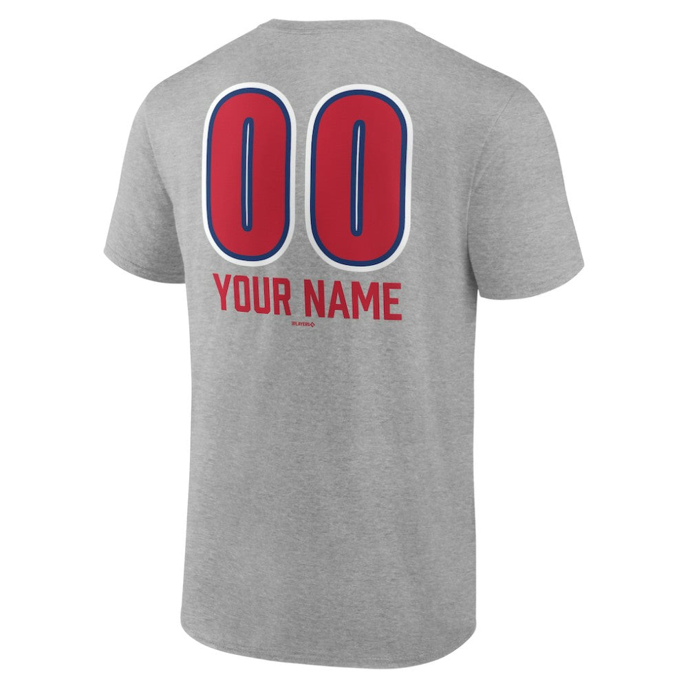 Philadelphia Phillies Personalized Name & Number Fastball T-Shirt - MLB T-shirts